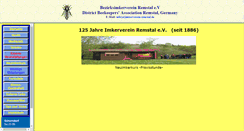 Desktop Screenshot of imkerverein-remstal.de